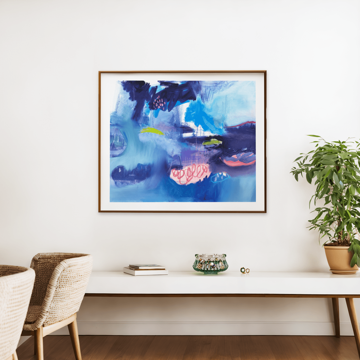 Blue Vast Meanderings - Lorna Watkins - Abhainn Studio