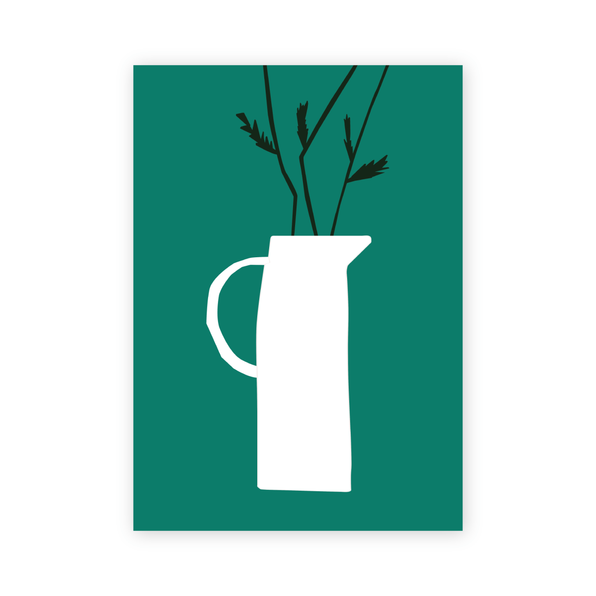 Green Vase - Ordinary Days - Abhainn Studio